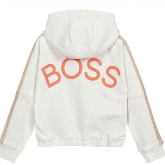 BOSS girls zip up hoodie - Picture 1 of 10